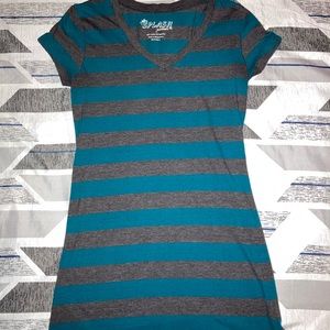 Stripes Maternity Shirt